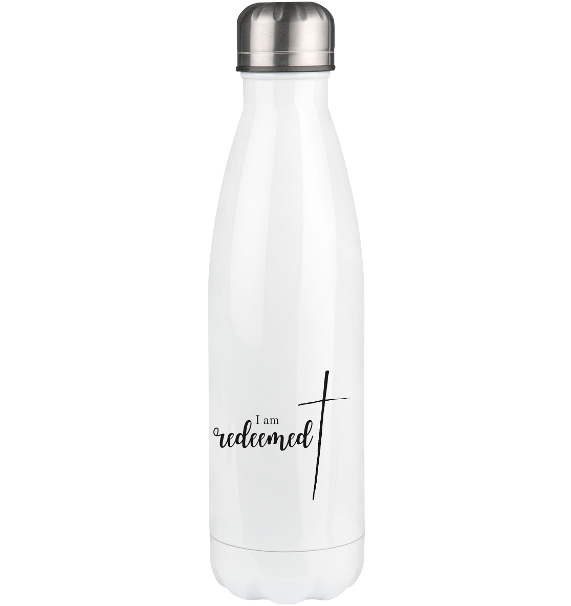 I am redeemed - Thermoflasche 500ml - wertvoll und geliebt