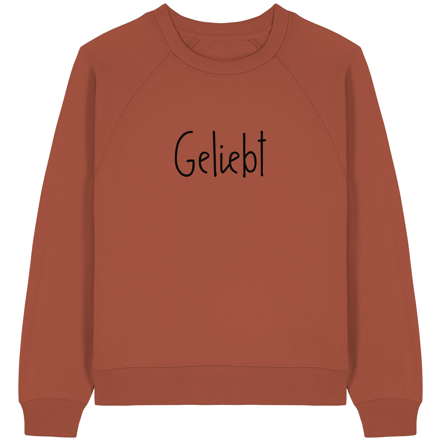 Geliebt - Womens Organic Raglan Sweatshirt - wertvoll und geliebt