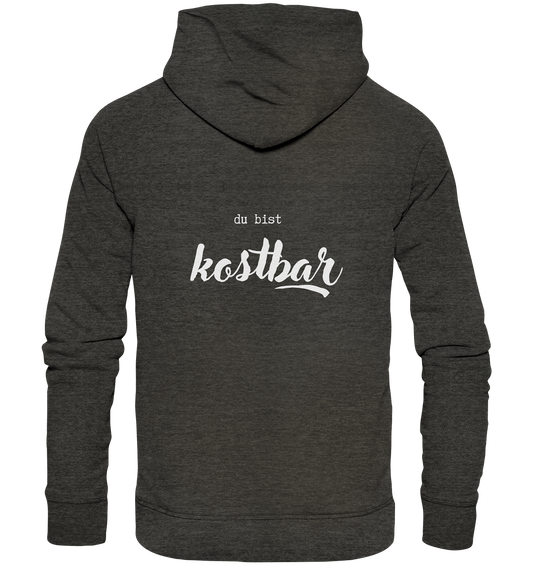 Kostbar - Organic Basic Hoodie - wertvoll und geliebt 