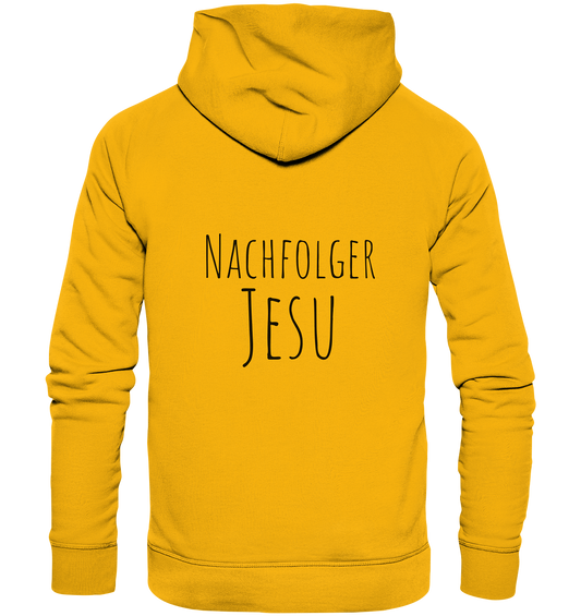 Nachfolger Jesu - Organic Basic Hoodie - wertvoll und geliebt 