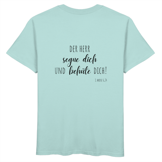 Der Herr segne und behüte Dich - Organic Basic Shirt - wertvoll und geliebt 