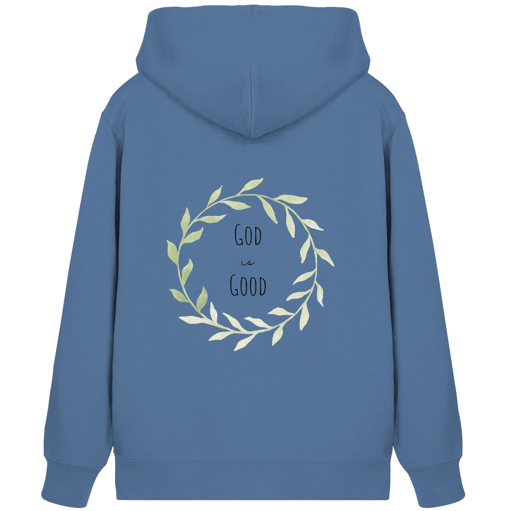 God is good - Organic Zipper - wertvoll und geliebt 