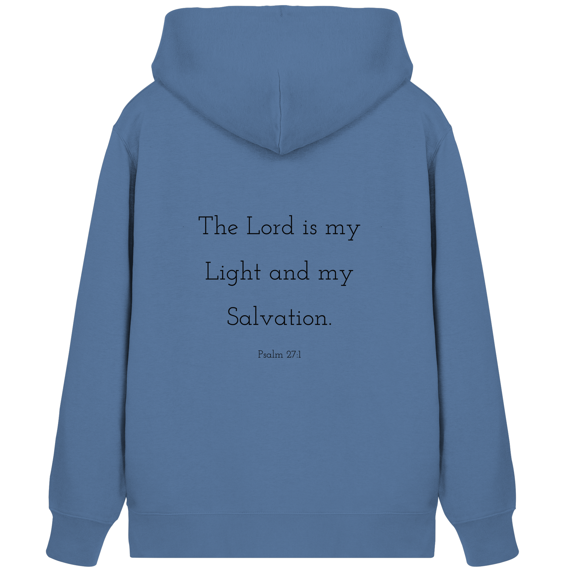 Psalm 27:1 - Organic Zipper - wertvoll und geliebt 