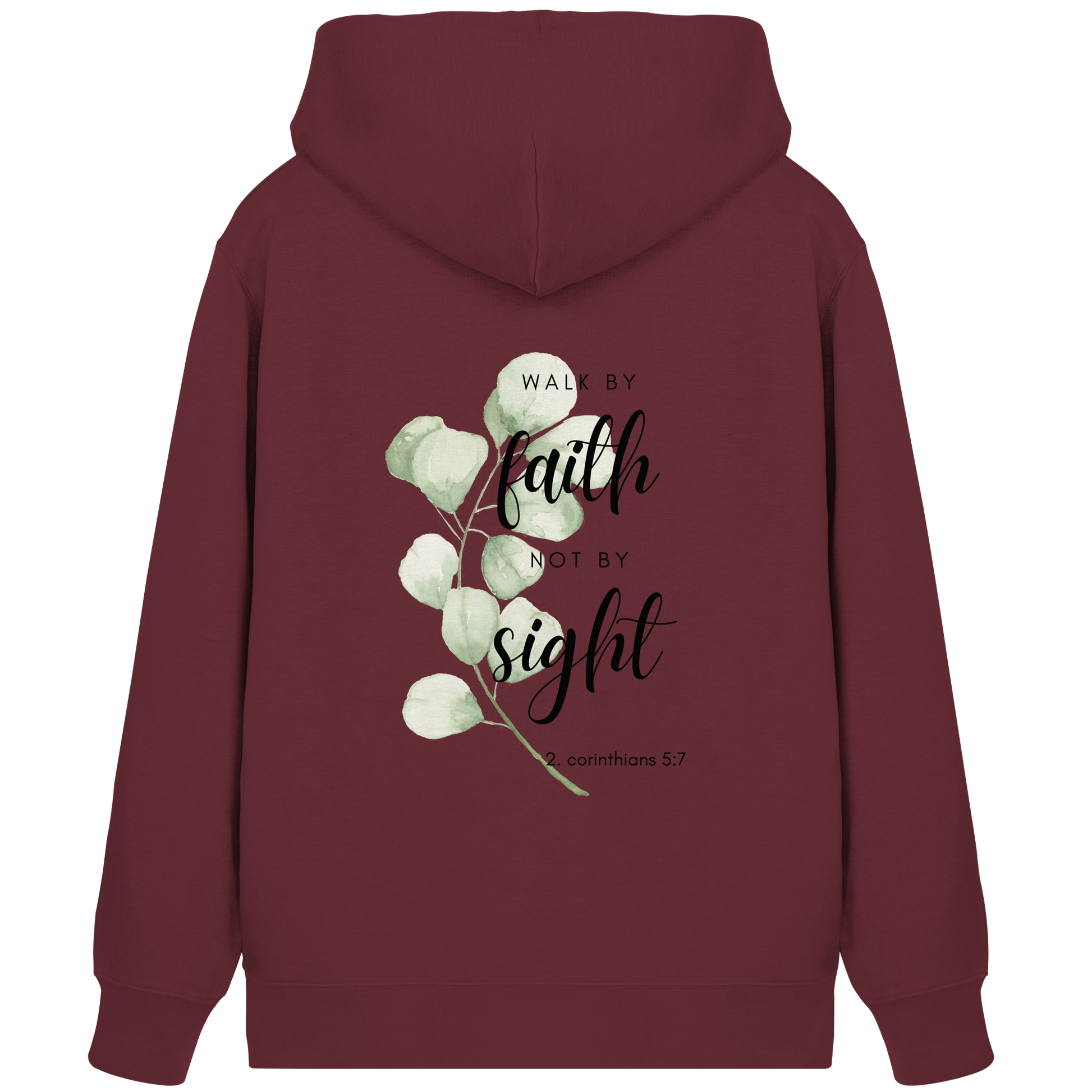 Walk by faith - Organic Zipper - wertvoll und geliebt 