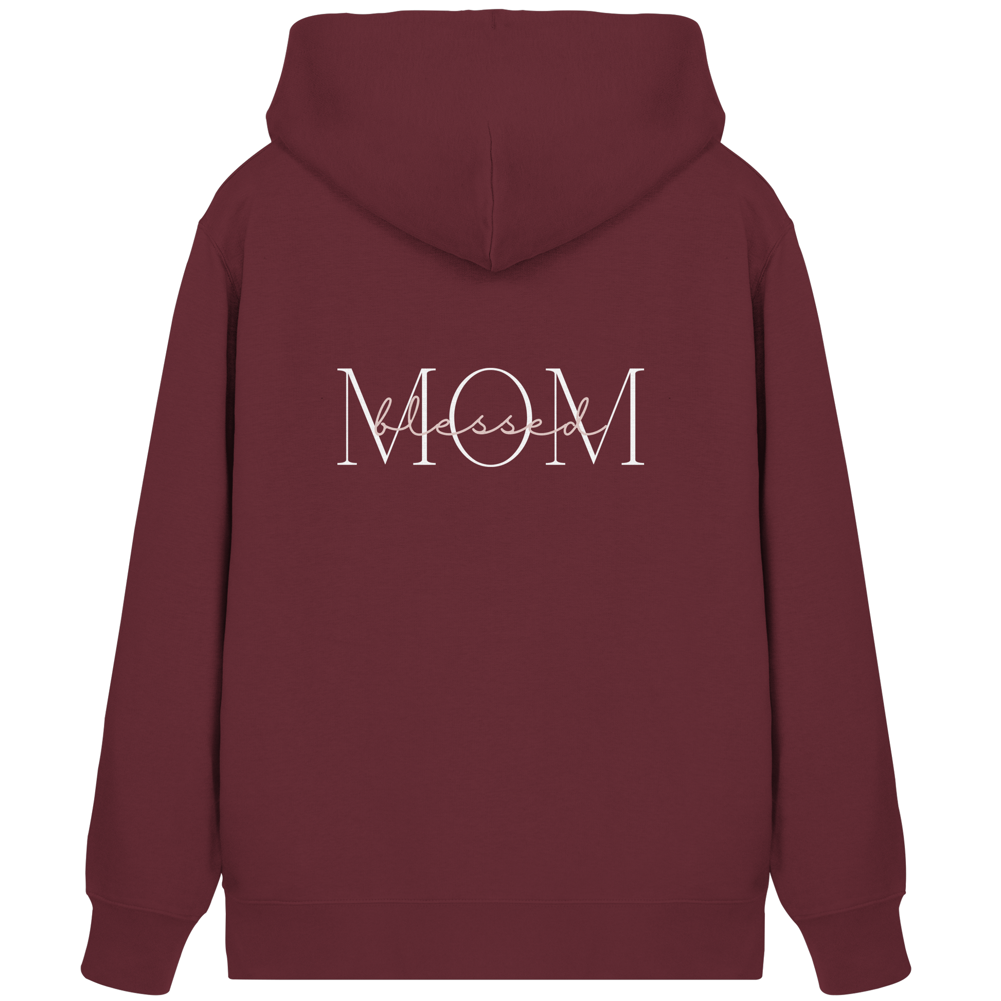 Blessed mom - Organic Zipper - wertvoll und geliebt 