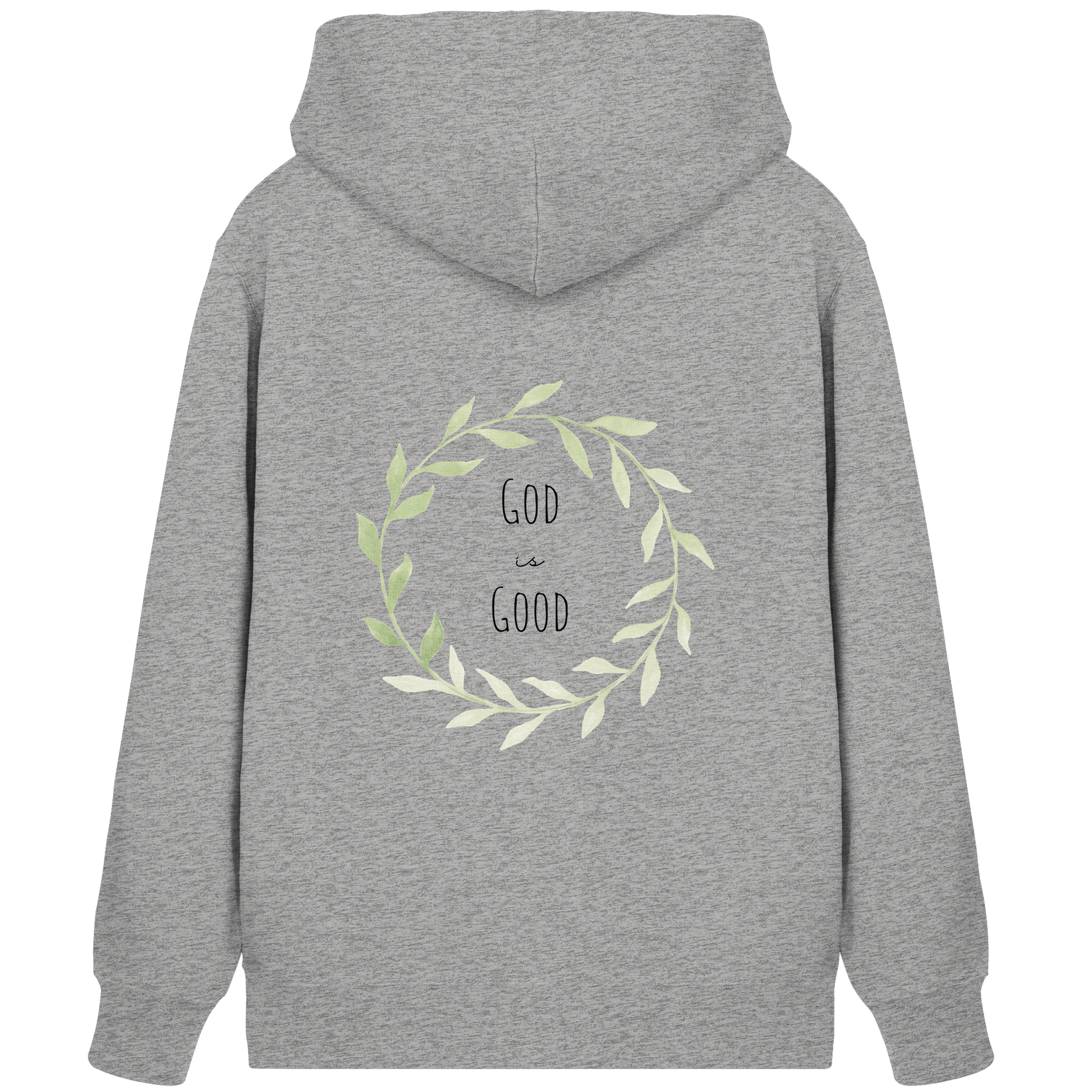 God is good - Organic Zipper - wertvoll und geliebt 