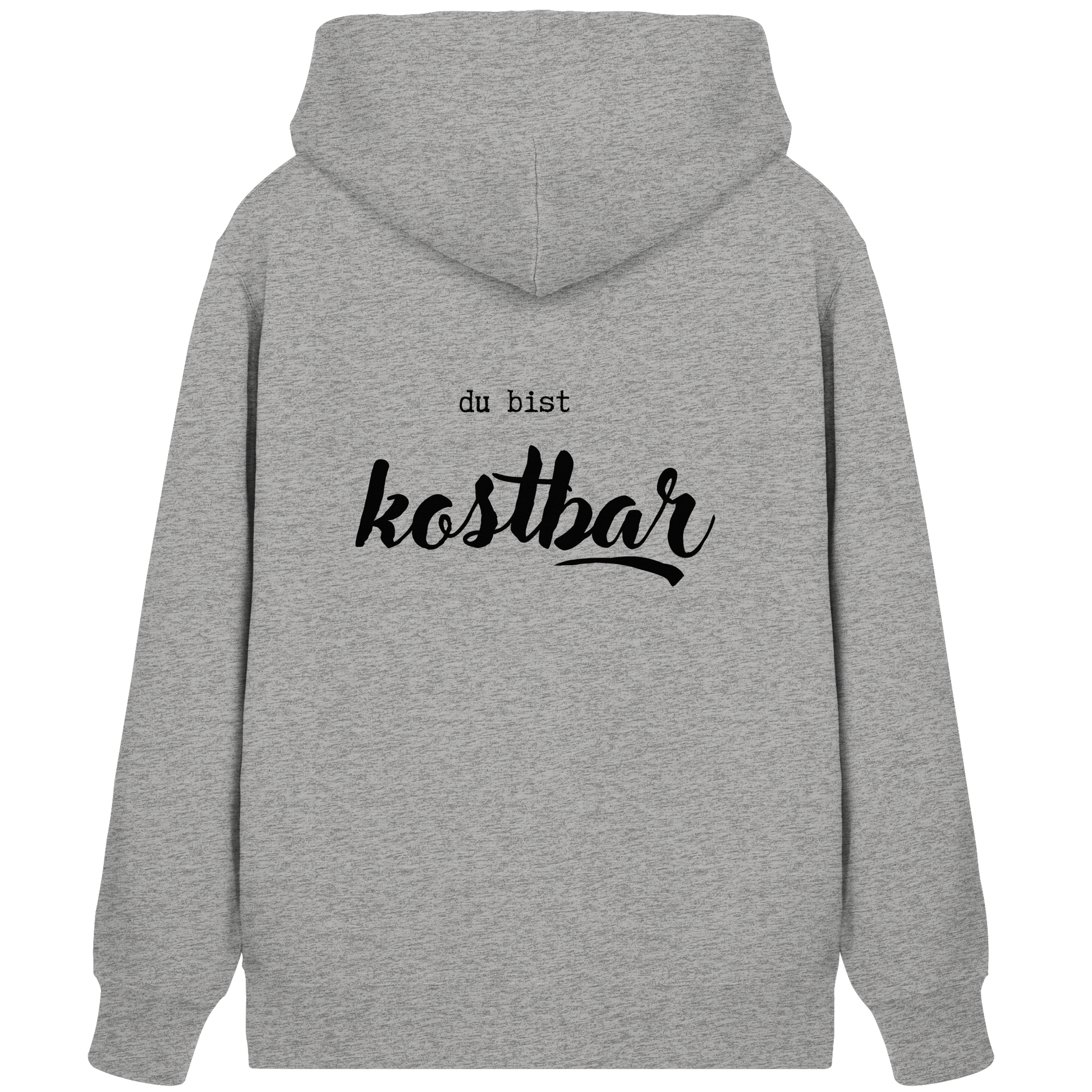 Kostbar - Organic Zipper - wertvoll und geliebt 
