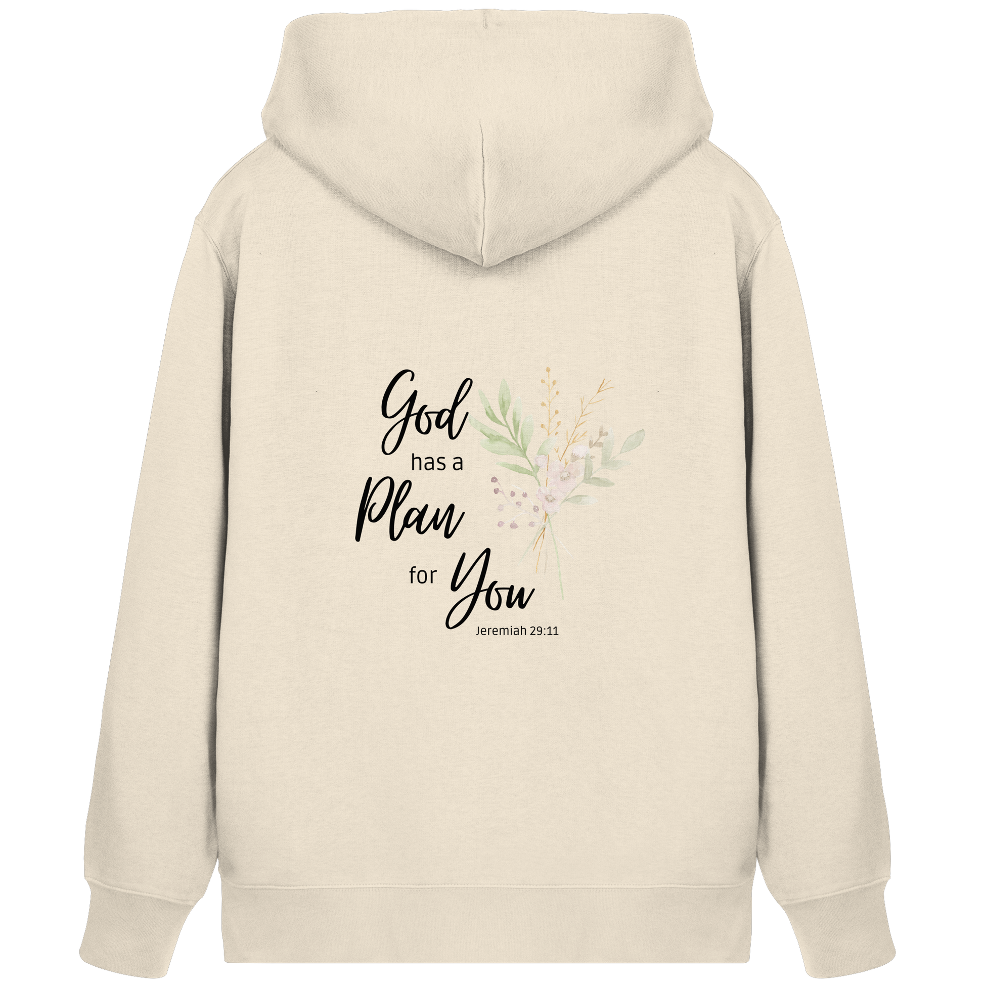 Jeremiah 29:11 - Organic Zipper - wertvoll und geliebt 