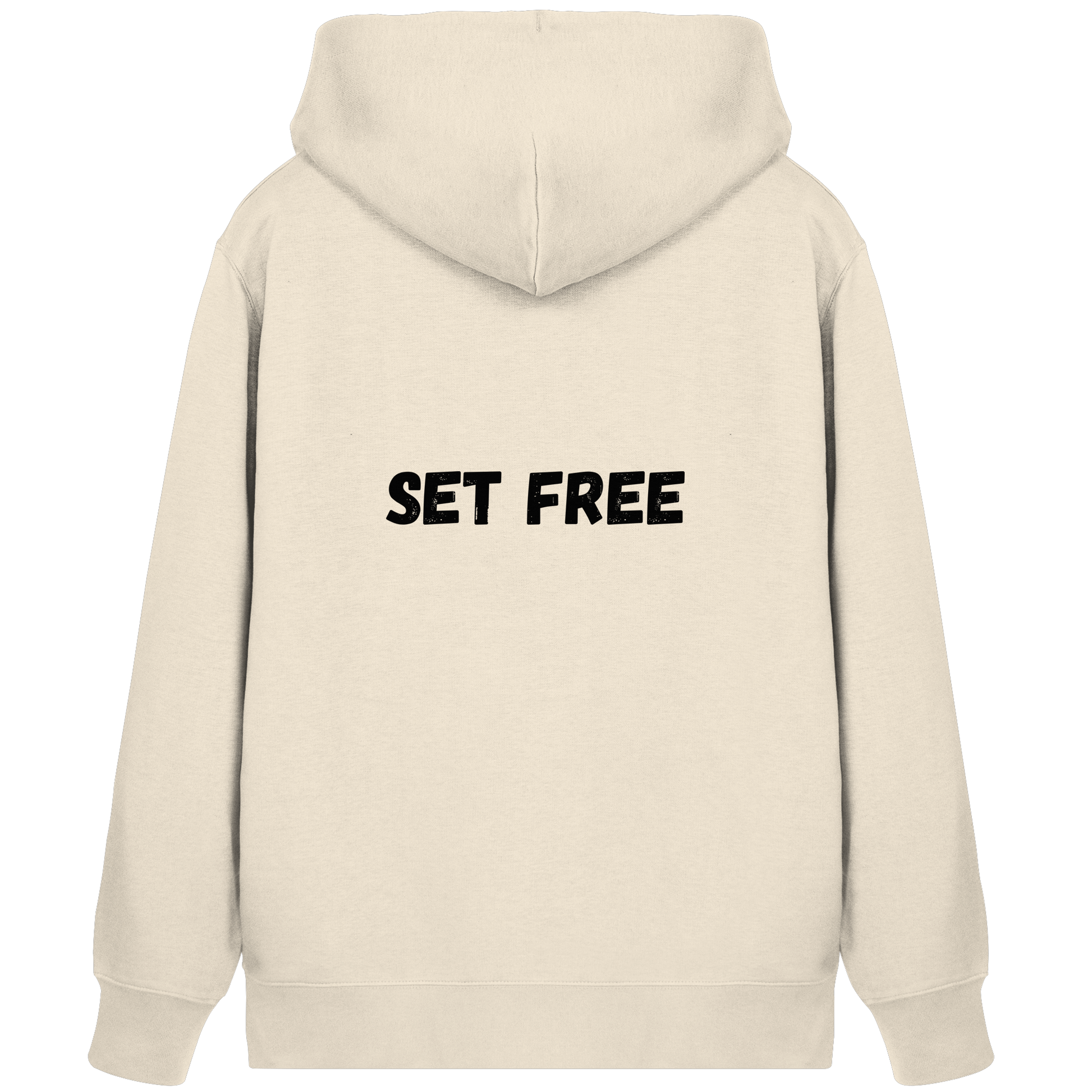 Set free - Organic Zipper - wertvoll und geliebt 