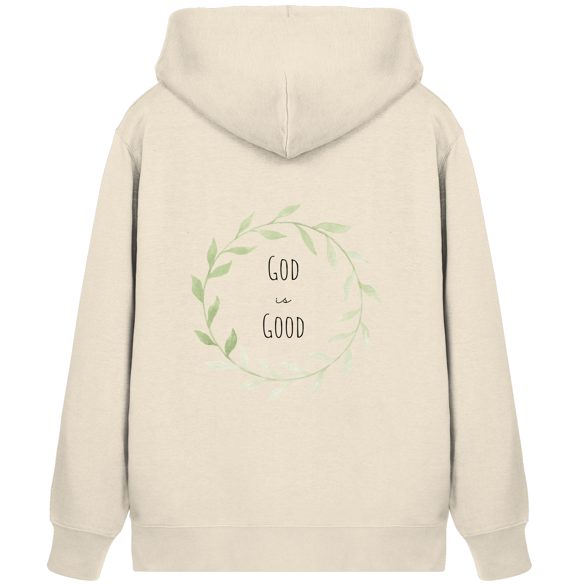 God is good - Organic Zipper - wertvoll und geliebt 