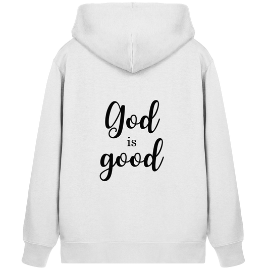 God is good - Organic Zipper - wertvoll und geliebt 