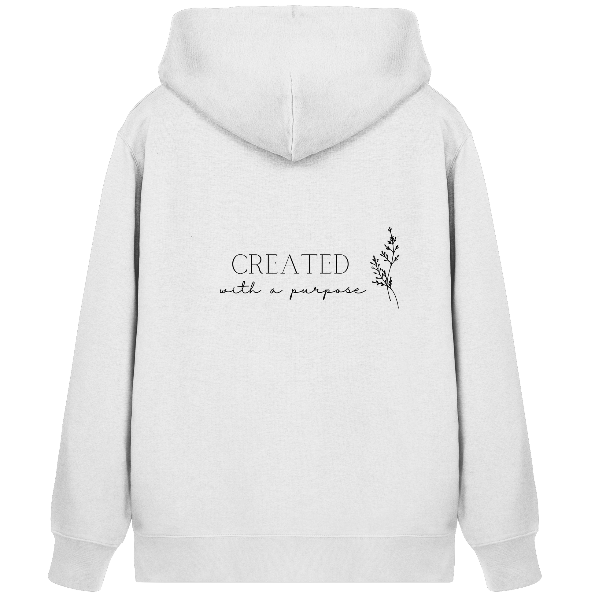 Created with a purpose D - Organic Zipper - wertvoll und geliebt 