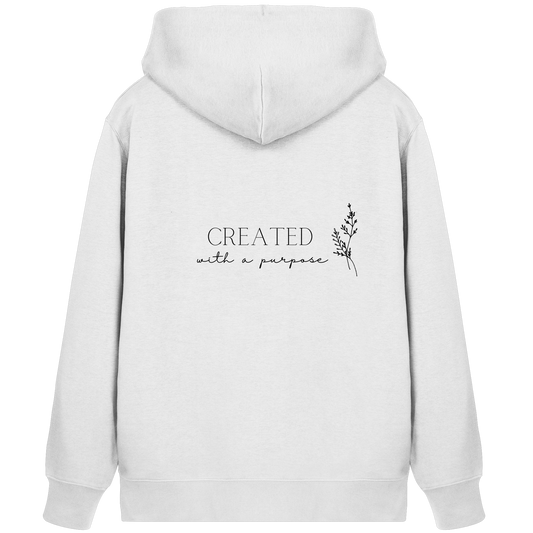 Created with a purpose D - Organic Zipper - wertvoll und geliebt 