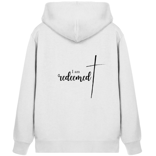 I am redeemed - Organic Zipper - wertvoll und geliebt 