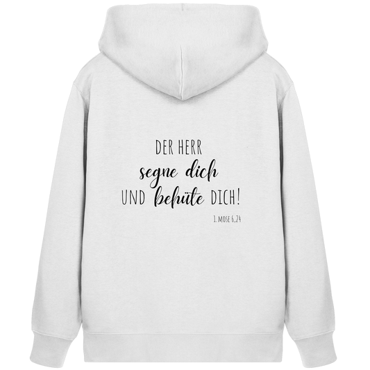 Der Herr segne und behüte Dich - Organic Zipper - wertvoll und geliebt 