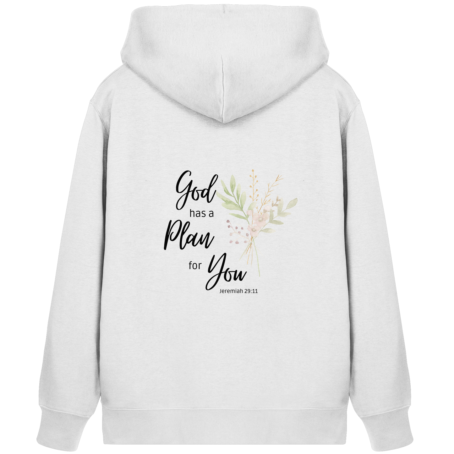 Jeremiah 29:11 - Organic Zipper - wertvoll und geliebt 