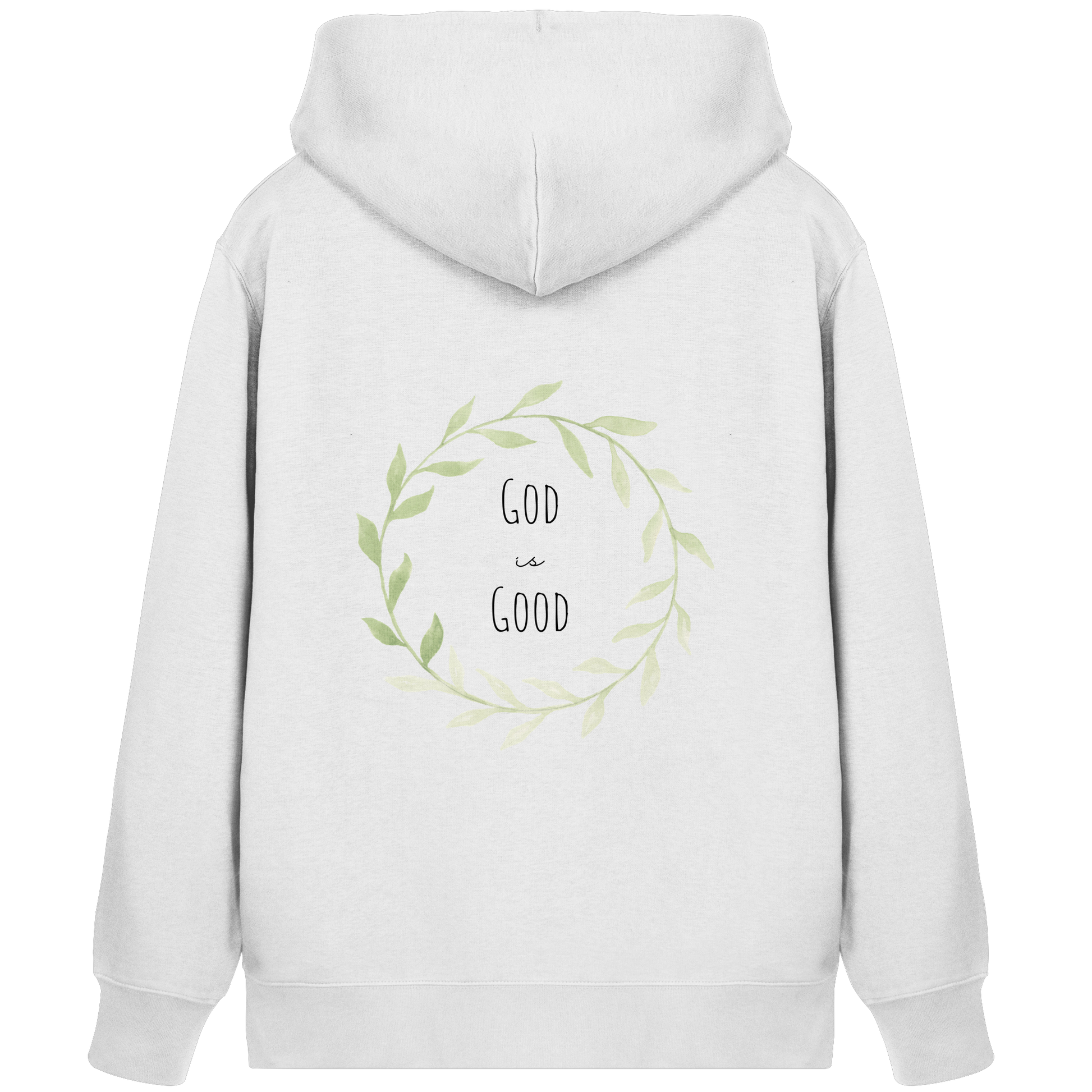 God is good - Organic Zipper - wertvoll und geliebt 