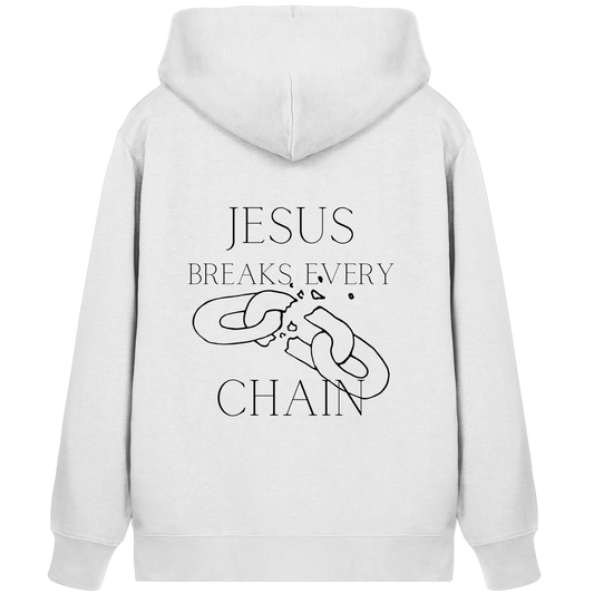 break every chain - Organic Zipper - wertvoll und geliebt 