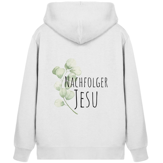 Nachfolger Jesu - Organic Zipper - wertvoll und geliebt 
