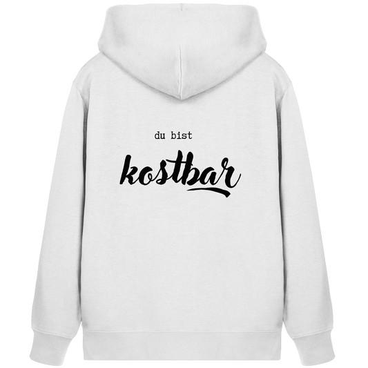 Kostbar - Organic Zipper - wertvoll und geliebt 