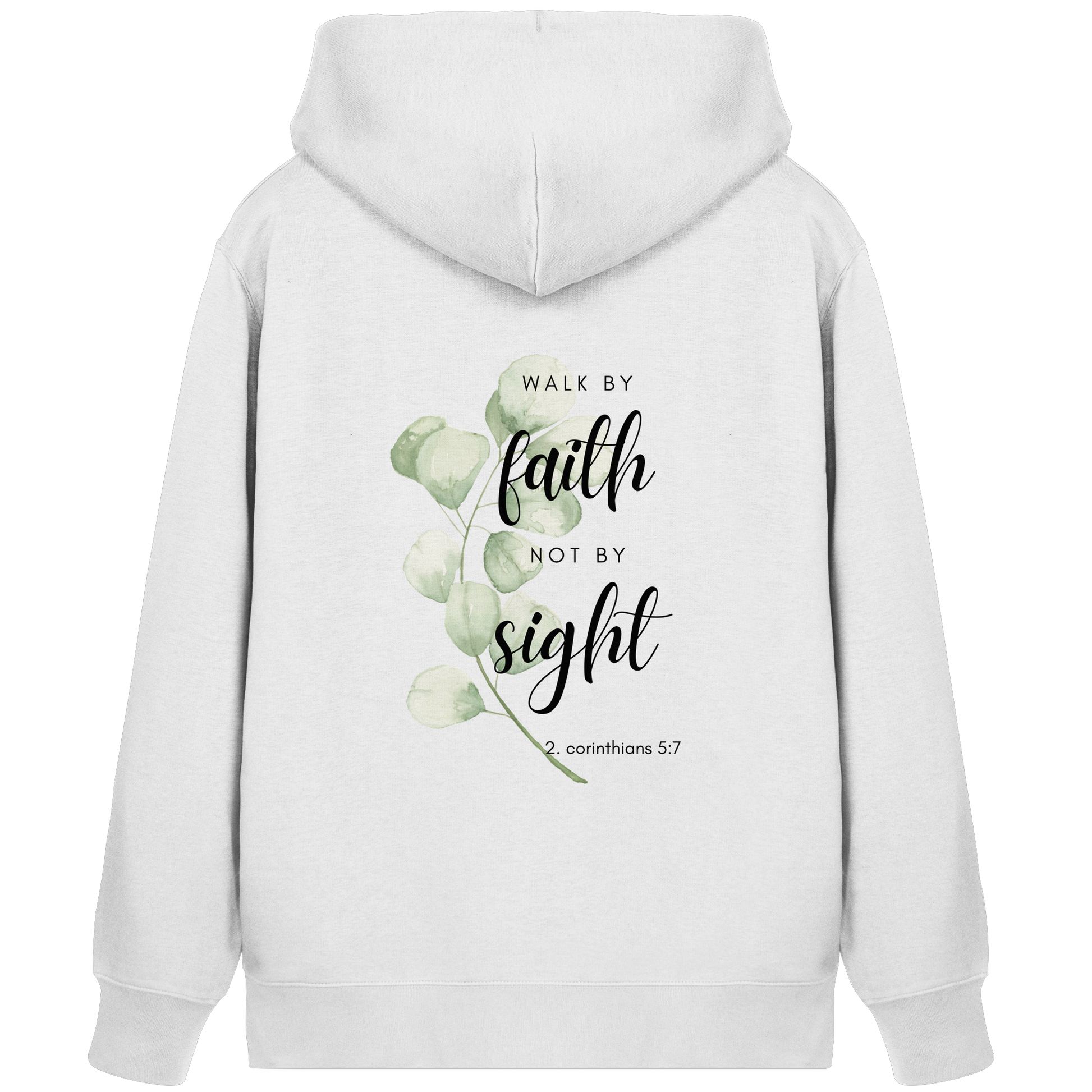 Walk by faith - Organic Zipper - wertvoll und geliebt 