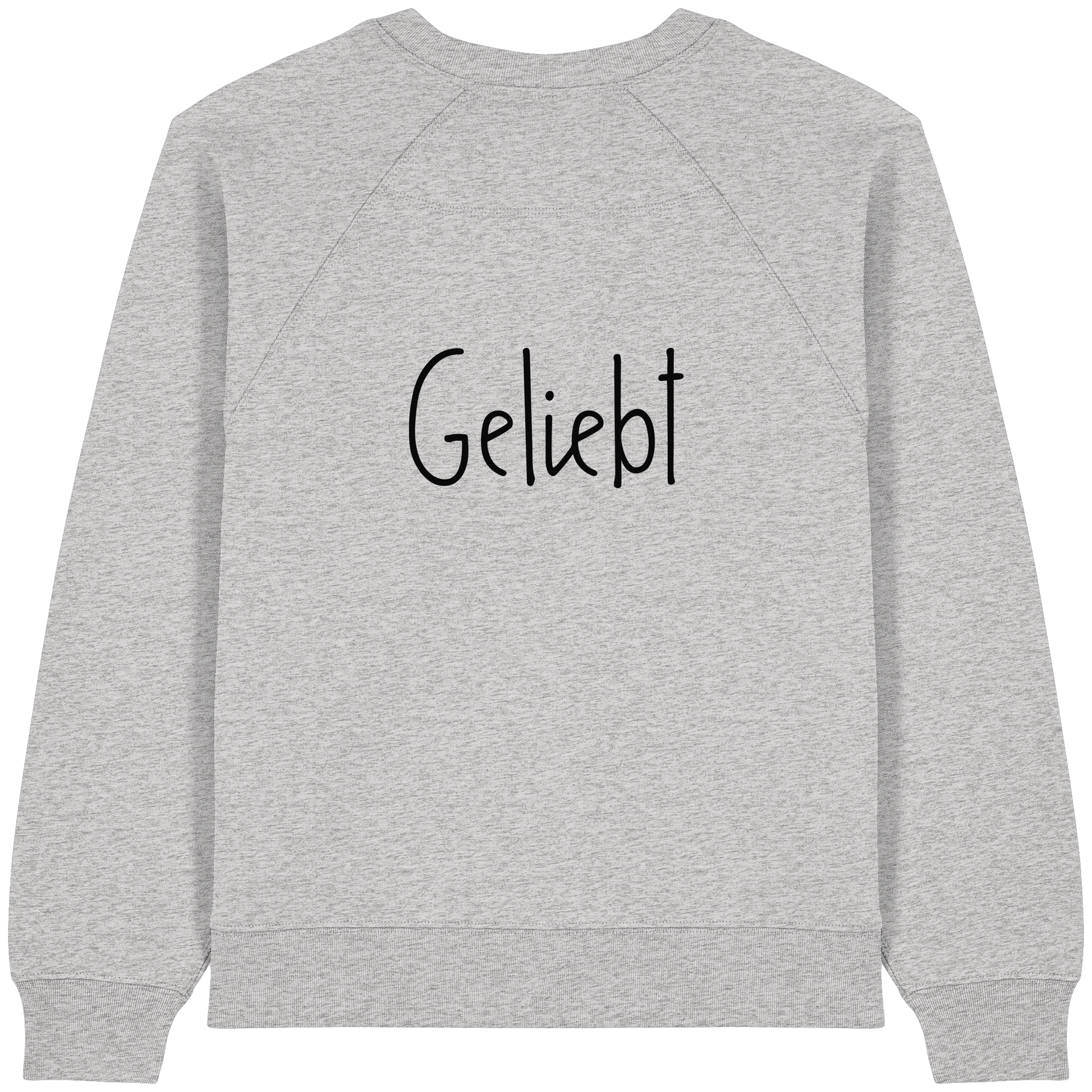 Geliebt - Womens Organic Raglan Sweatshirt - wertvoll und geliebt 