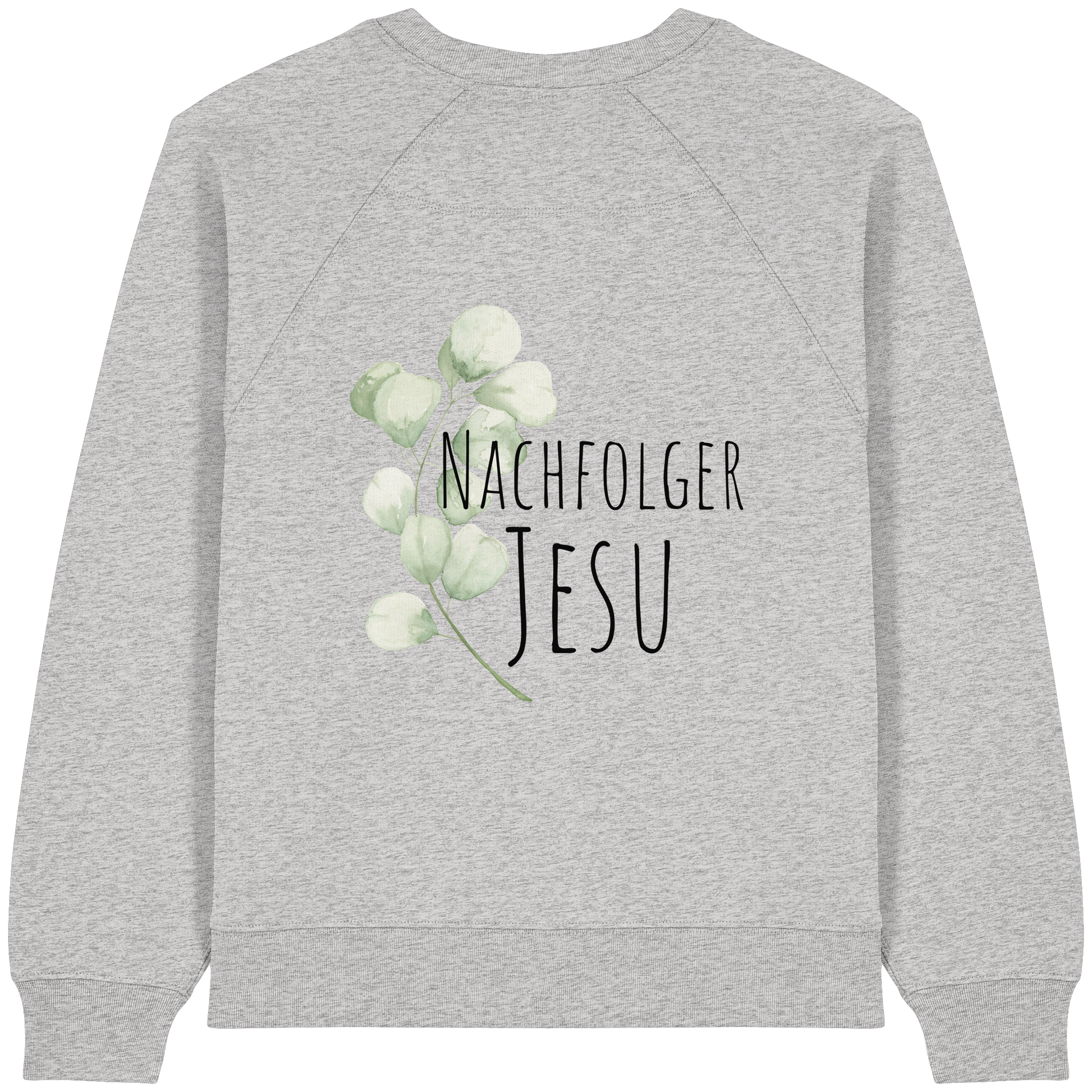 Nachfolger Jesu - Womens Organic Raglan Sweatshirt - wertvoll und geliebt 