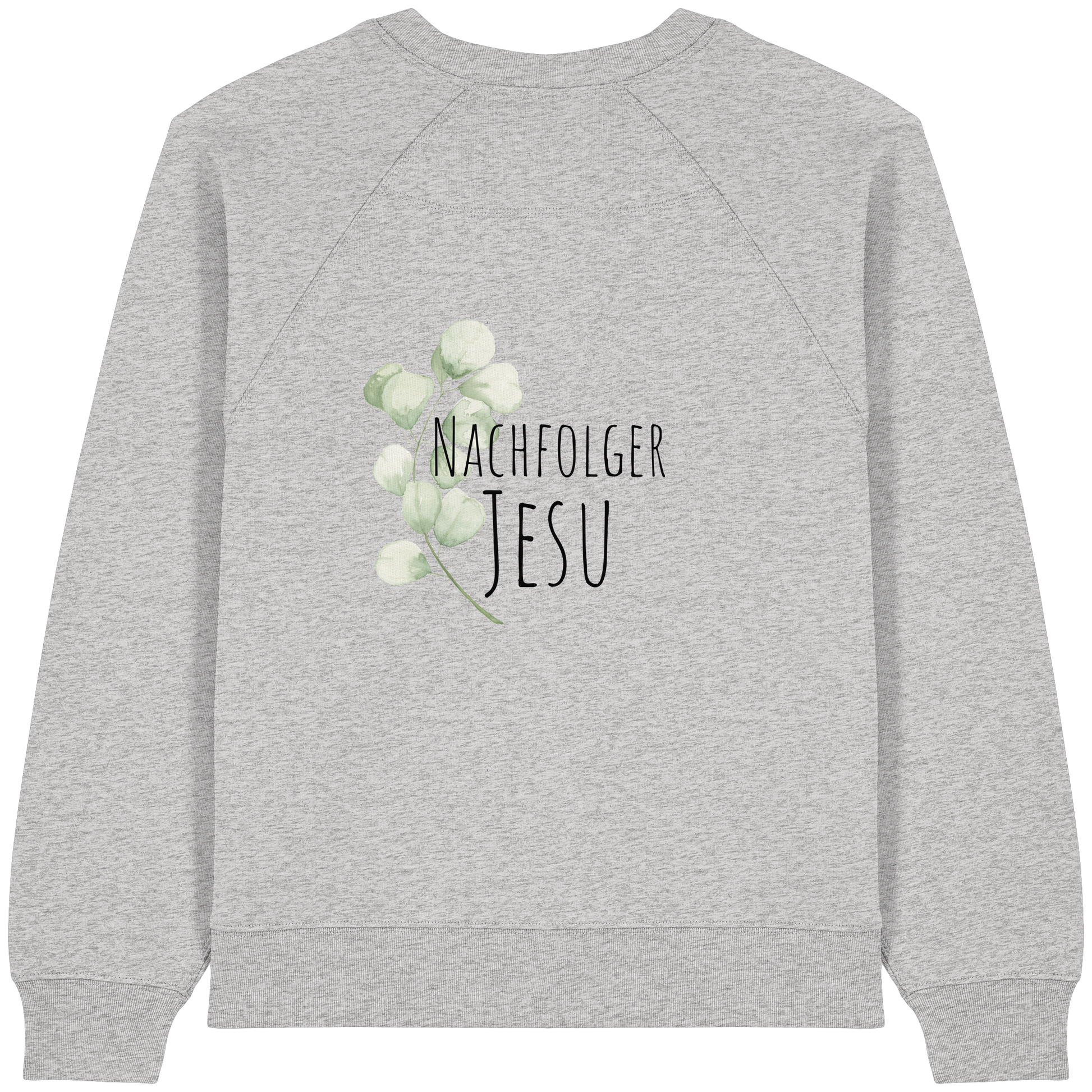 Nachfolger Jesu - Womens Organic Raglan Sweatshirt - wertvoll und geliebt 