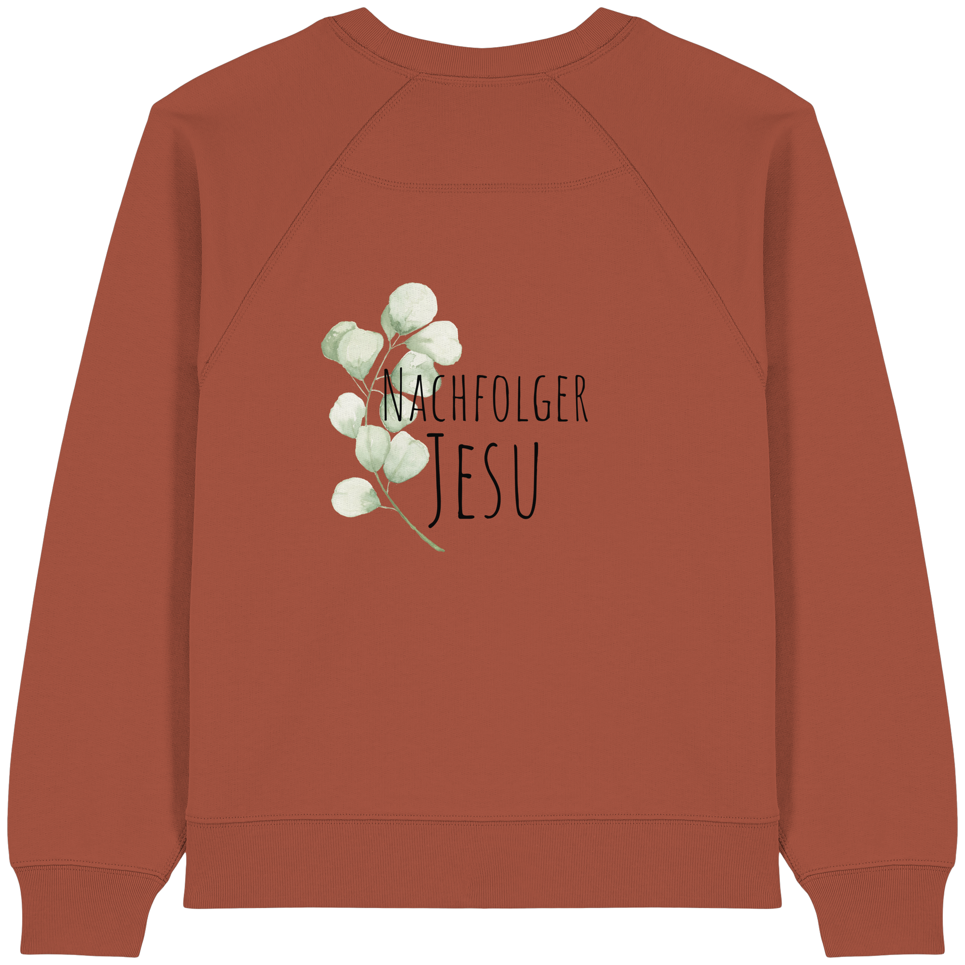 Nachfolger Jesu - Womens Organic Raglan Sweatshirt - wertvoll und geliebt 