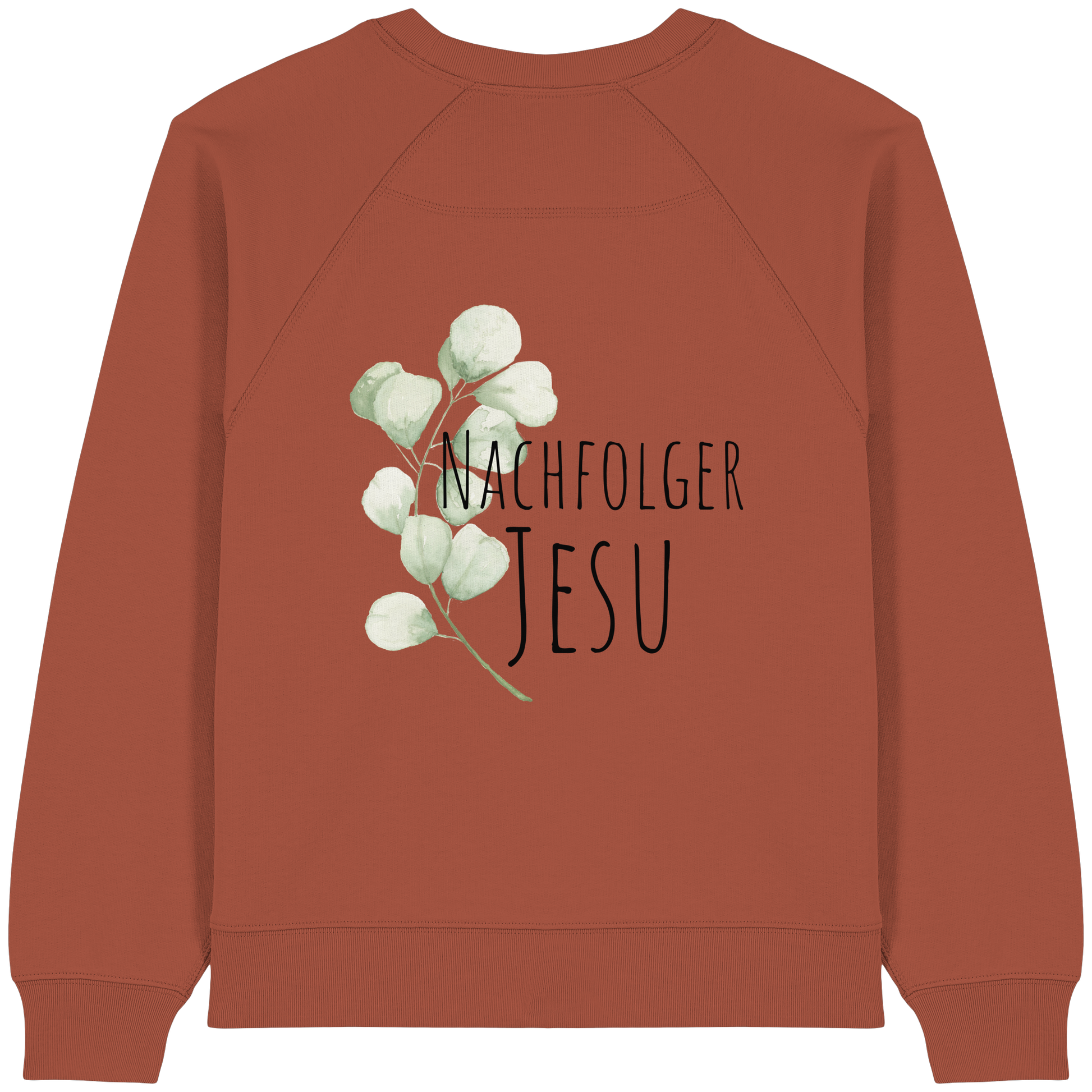 Nachfolger Jesu - Womens Organic Raglan Sweatshirt - wertvoll und geliebt 