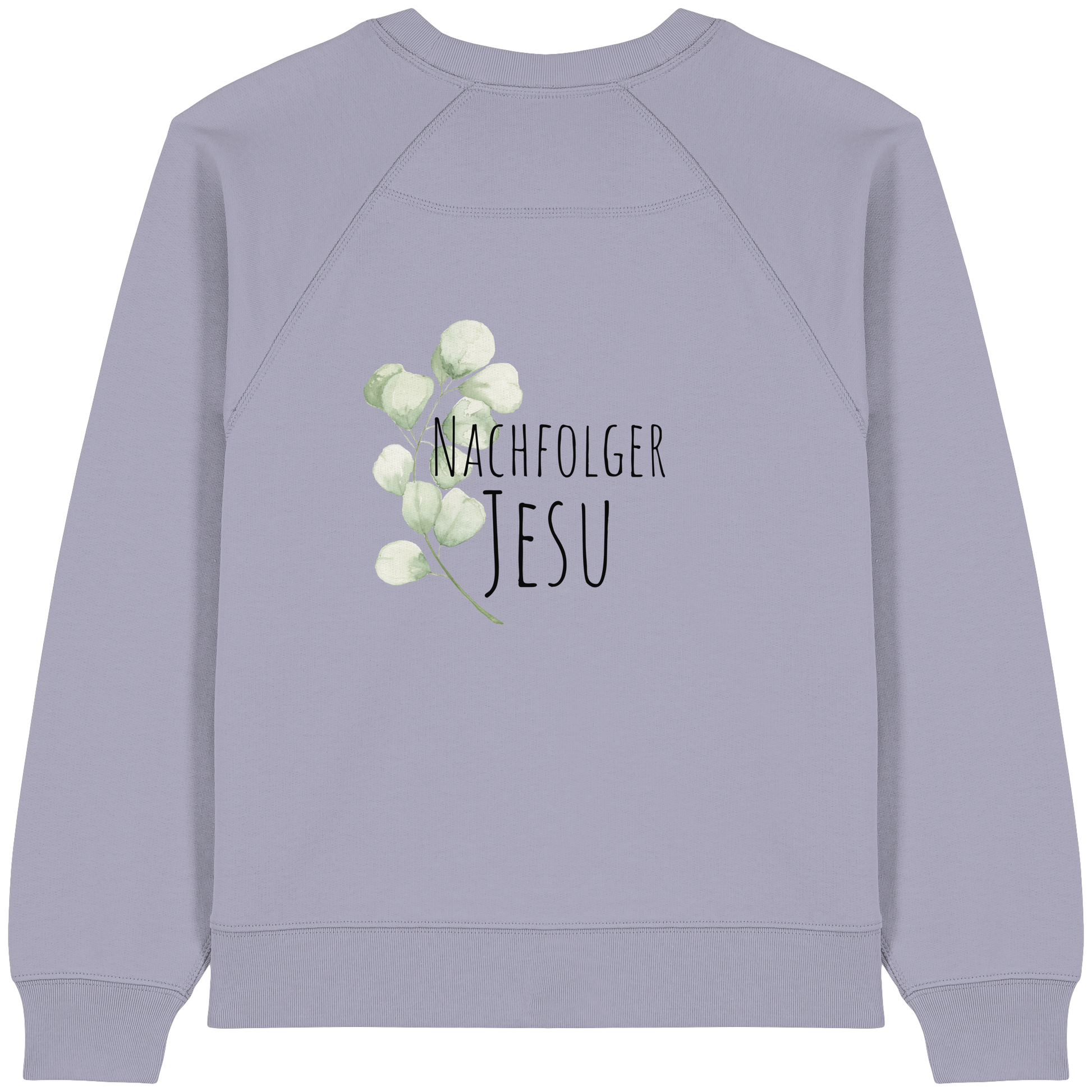 Nachfolger Jesu - Womens Organic Raglan Sweatshirt - wertvoll und geliebt 