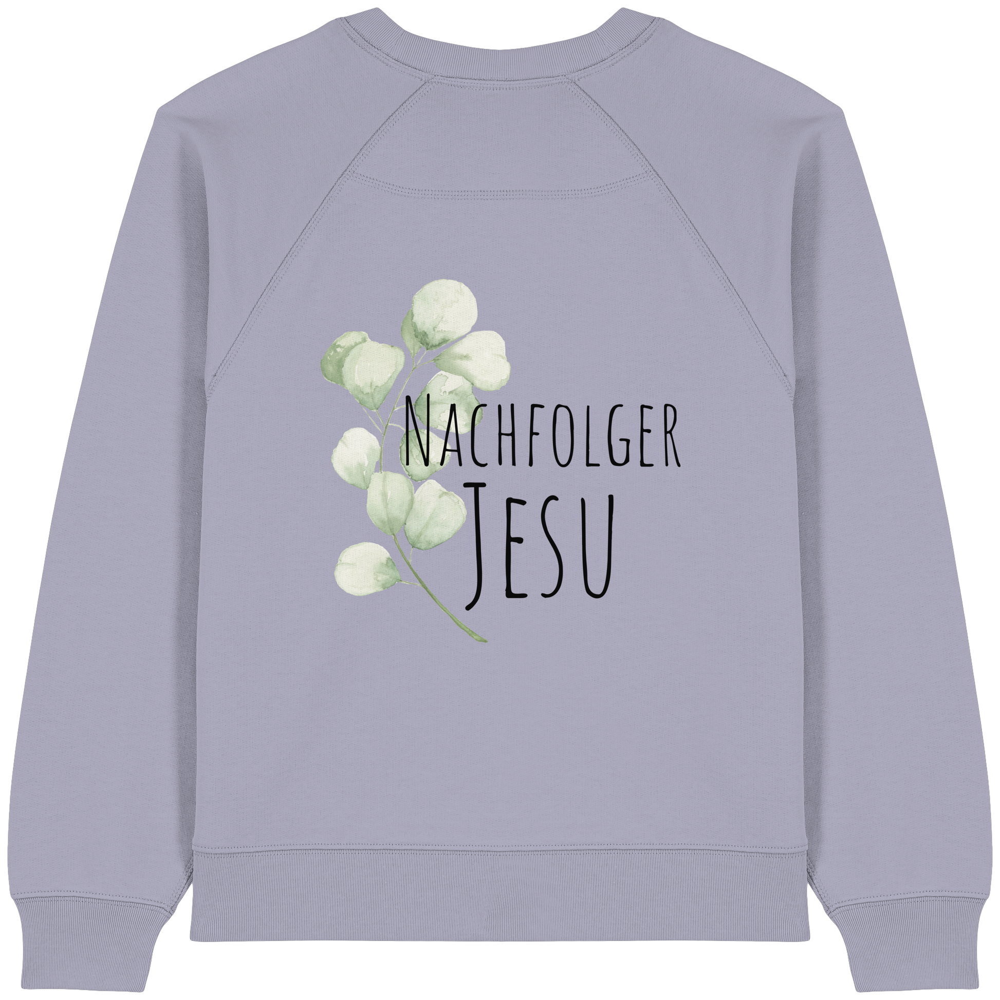 Nachfolger Jesu - Womens Organic Raglan Sweatshirt - wertvoll und geliebt 