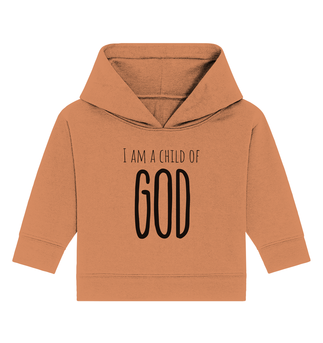 I am a child of God - Baby Organic Hoodie - wertvoll und geliebt 