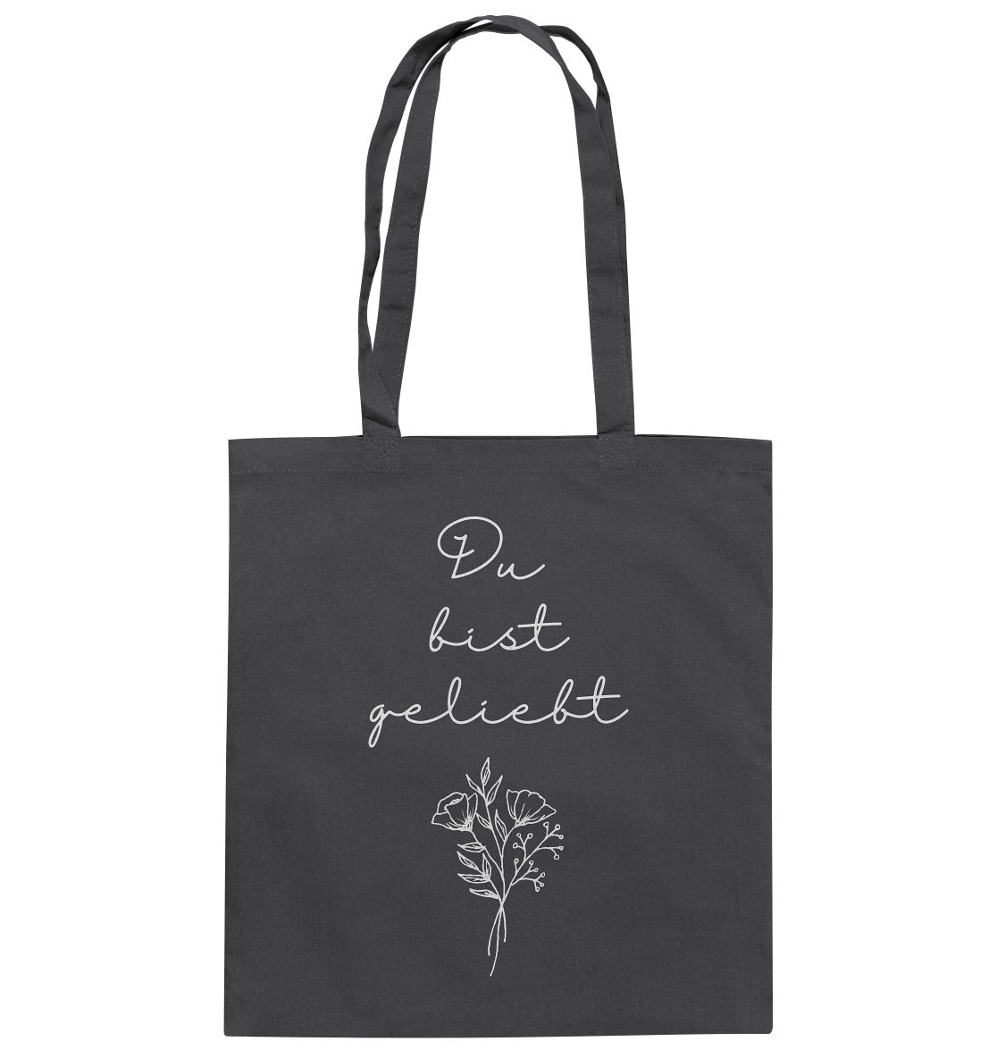 Du bist geliebt - Baumwolltasche - wertvoll und geliebt 