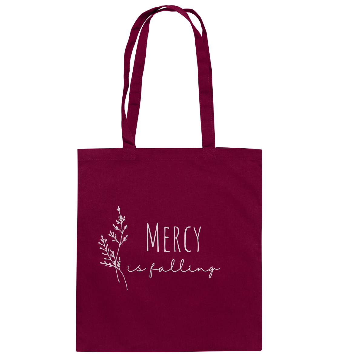 Mercy is falling - Baumwolltasche - wertvoll und geliebt 