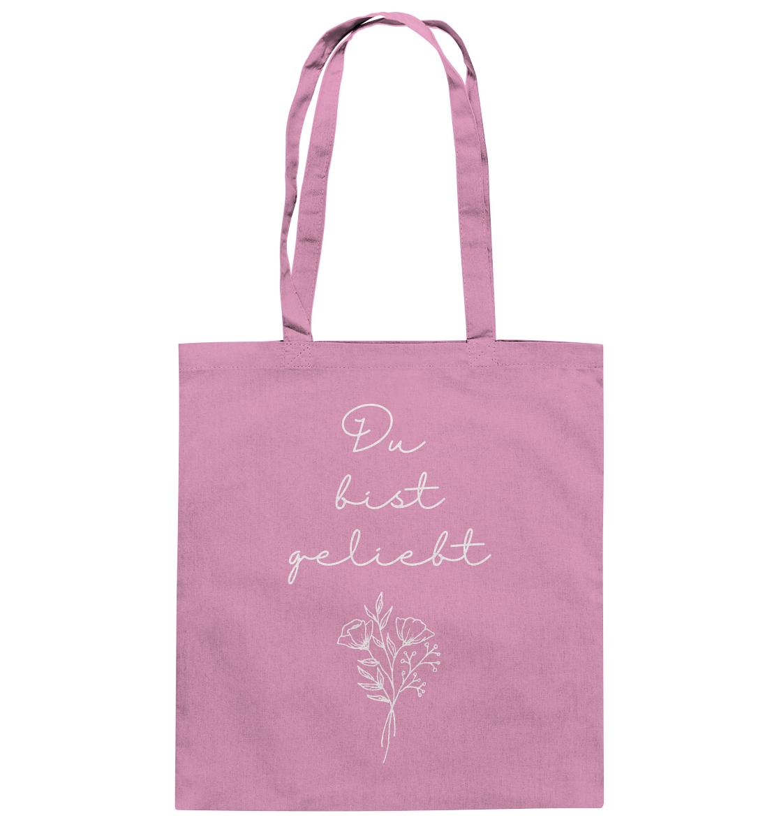 Du bist geliebt - Baumwolltasche - wertvoll und geliebt 