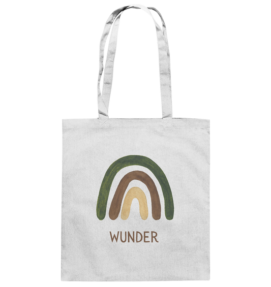 Wunder - Baumwolltasche - wertvoll und geliebt 