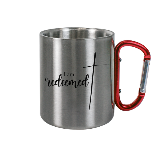 I am redeemed H - Edelstahl Tasse - wertvoll und geliebt 