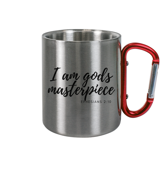 Gods Masterpiece - Edelstahl Tasse - wertvoll und geliebt 