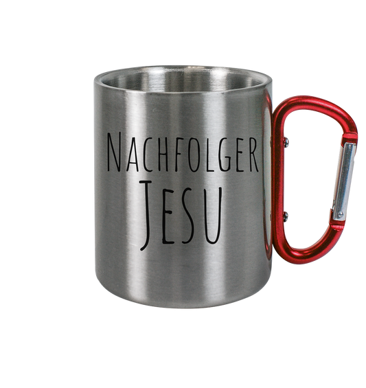 Nachfolger Jesu - Edelstahl Tasse - wertvoll und geliebt 