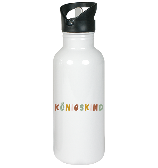 Königskind - Edelstahl-Trinkflasche - wertvoll und geliebt 
