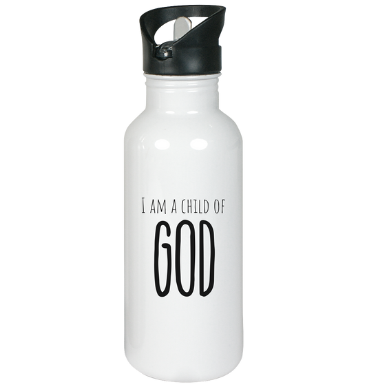 I am a child of God - Edelstahl-Trinkflasche - wertvoll und geliebt 