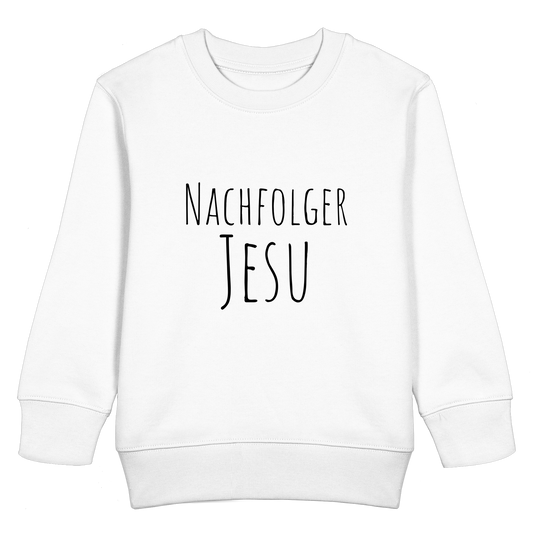 Nachfolger Jesu - Kids Basic Sweatshirt - wertvoll und geliebt 
