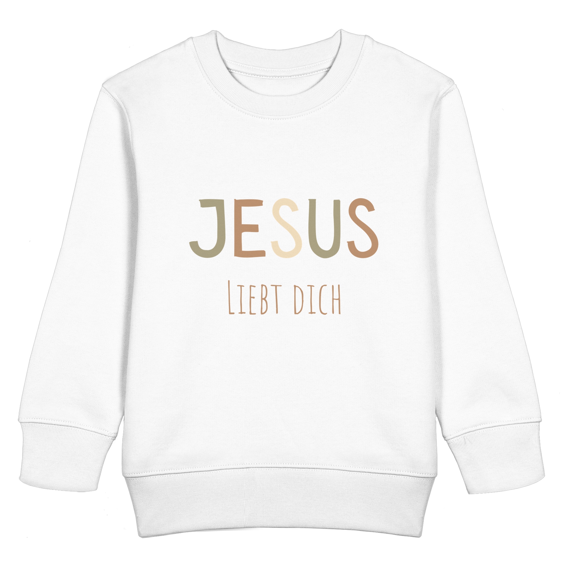 Jesus liebt dich Jungen - Kids Basic Sweatshirt - wertvoll und geliebt 