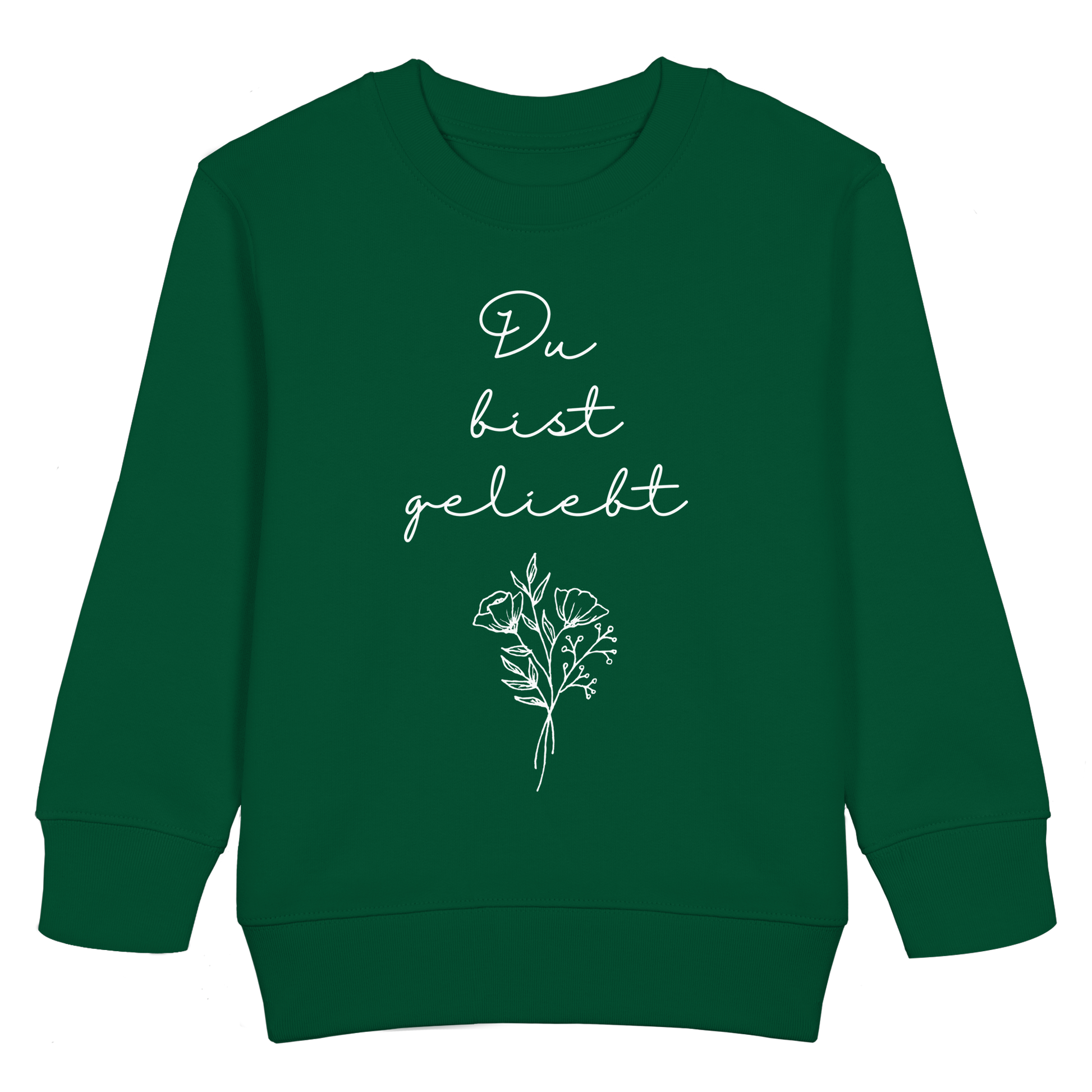 Du bist geliebt - Kids Basic Sweatshirt - wertvoll und geliebt 