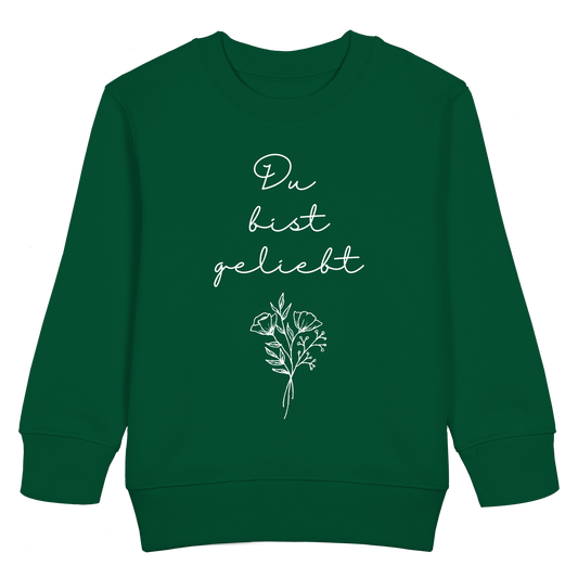 Du bist geliebt - Kids Basic Sweatshirt - wertvoll und geliebt 
