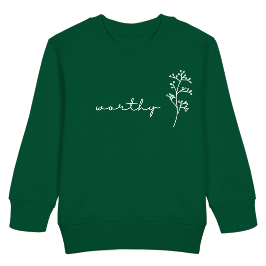 Worthy - Kids Basic Sweatshirt - wertvoll und geliebt 