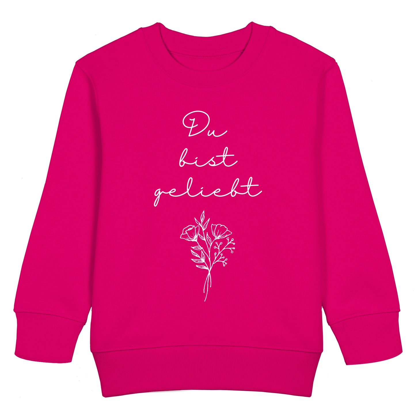 Du bist geliebt - Kids Basic Sweatshirt - wertvoll und geliebt 