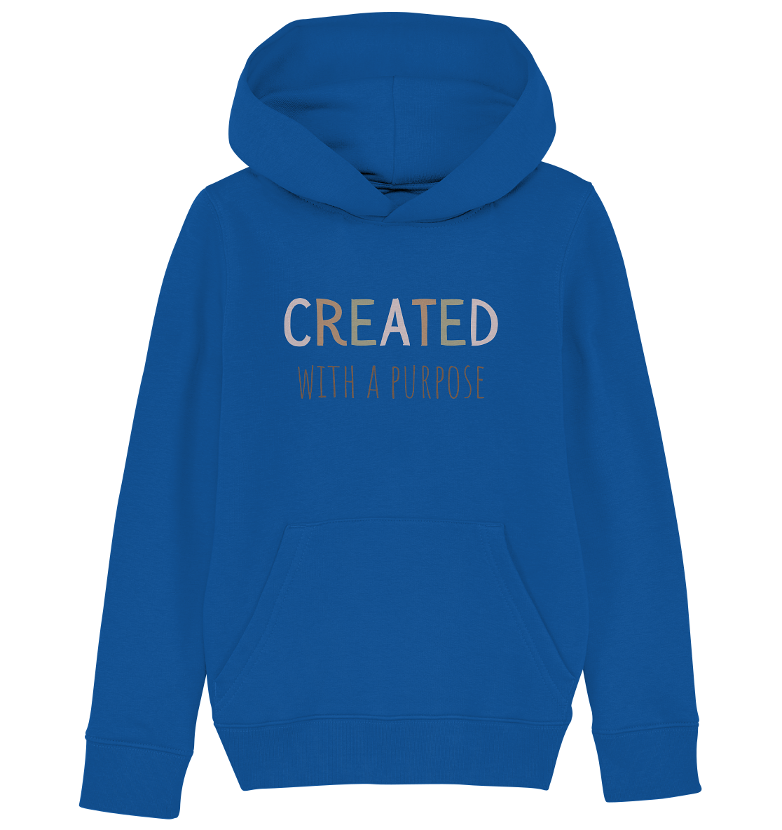 Created - Kids Organic Hoodie - wertvoll und geliebt 