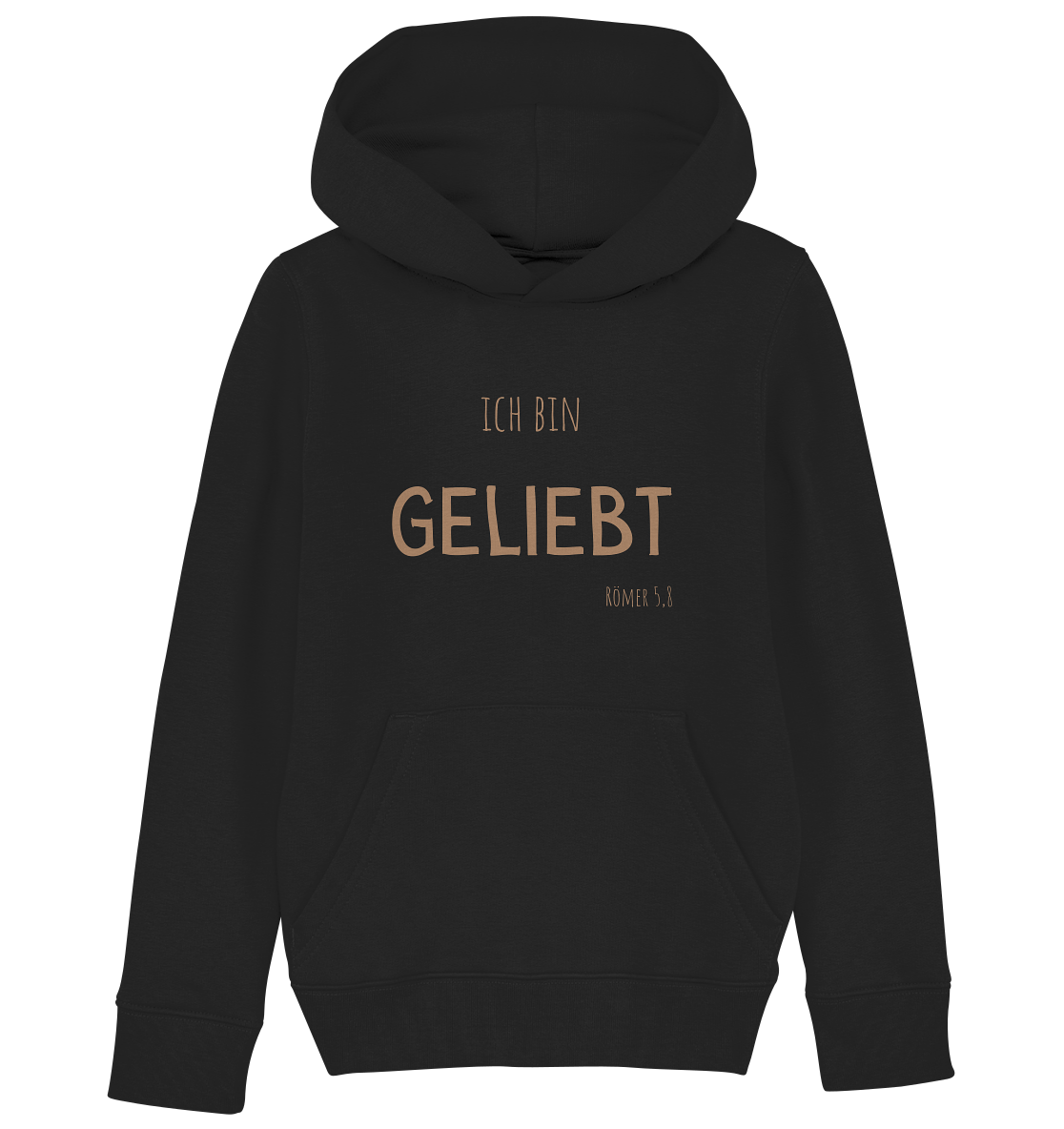 Geliebt - Kids Organic Hoodie - wertvoll und geliebt 